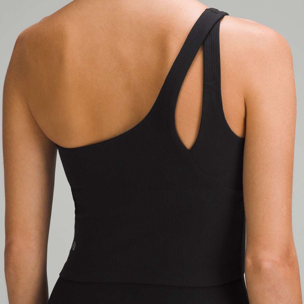 Lululemon Ribbed Nulu Asymmetrical Yoga Tank Top